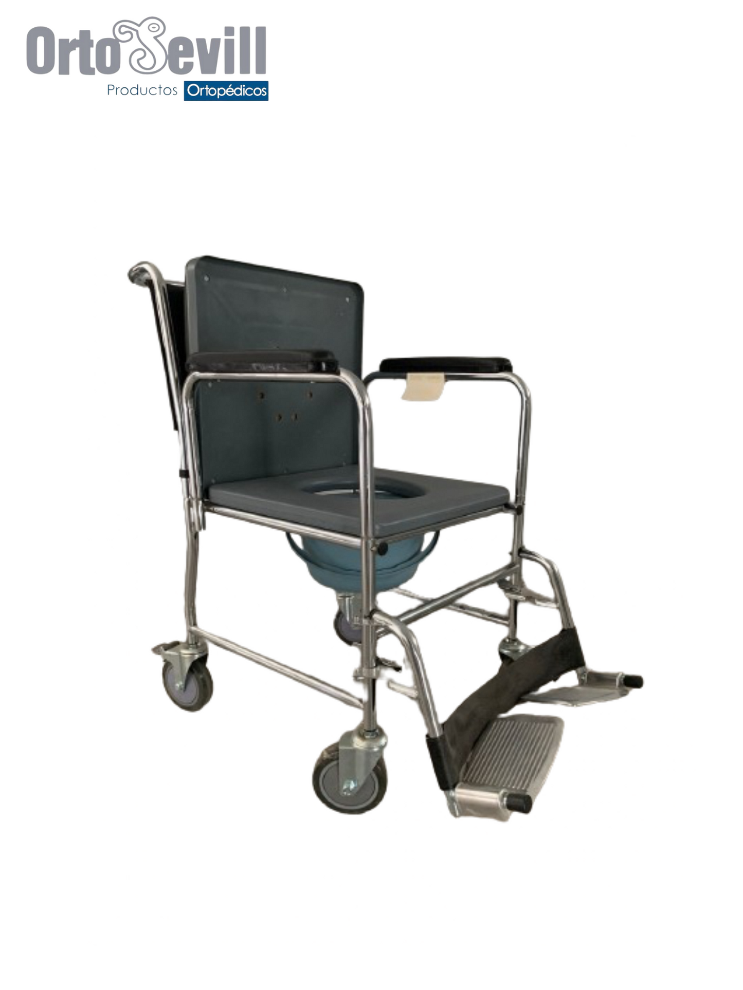 COMODO 4 RUEDAS GIRATORIAS ASIENTO 18"