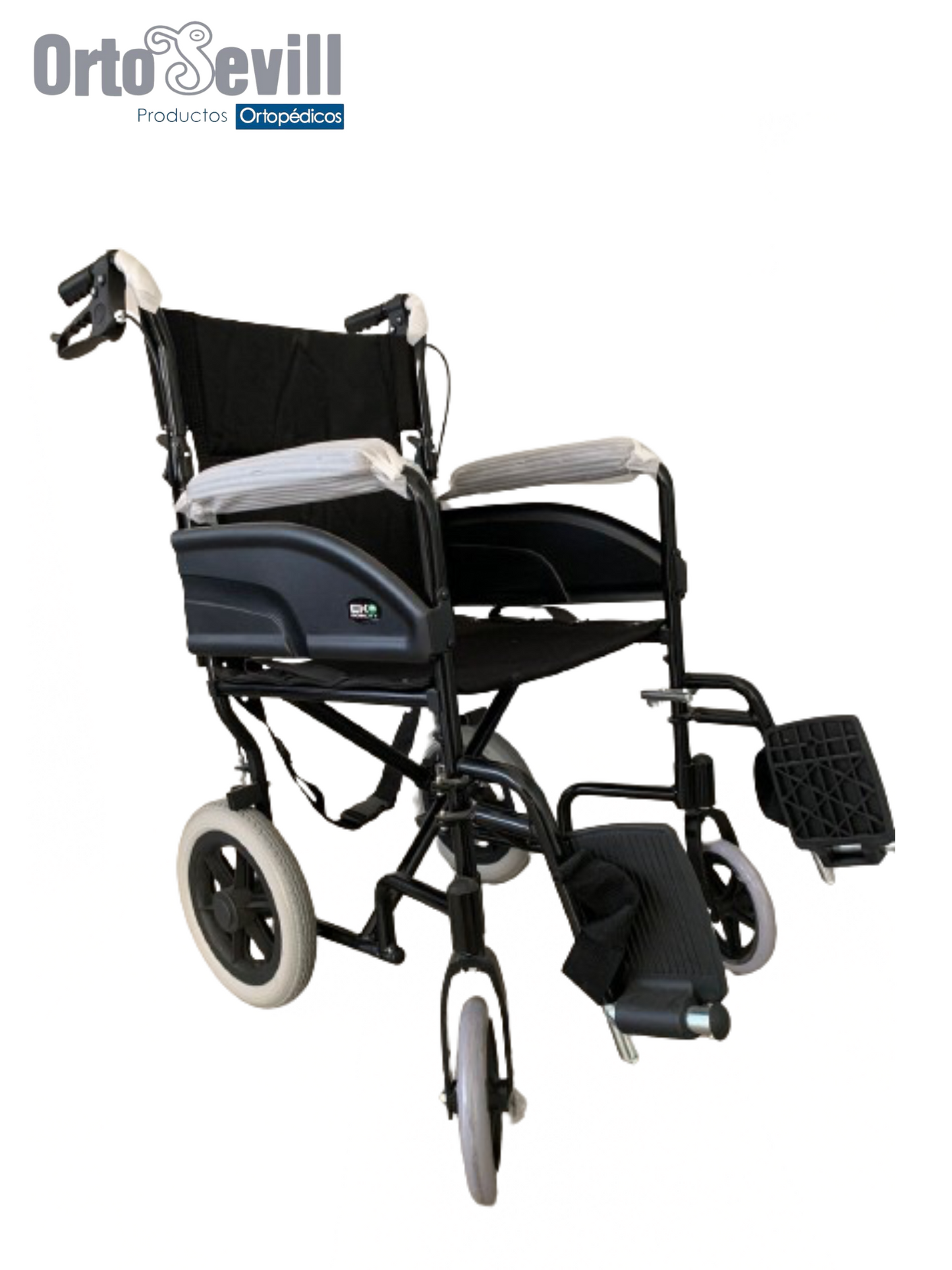 SILLA DE TRASLADO ALUMINIO 19" RUEDA 12X2