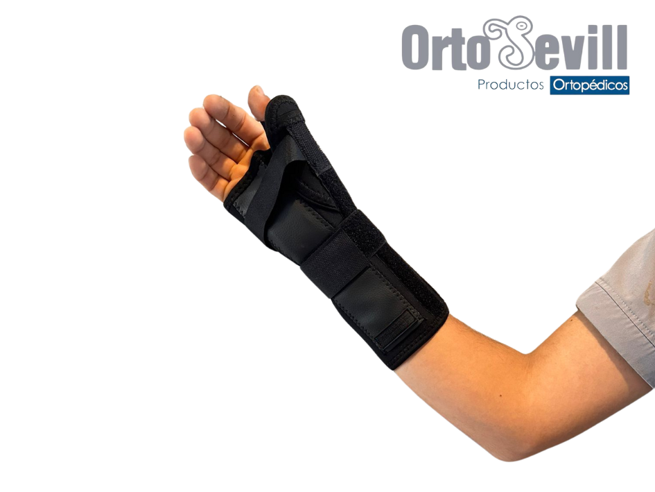FÉRULA PARA MUÑECA CON PULGAR EN ABDUCCIÓN UNIVERSAL – OrtoSevill